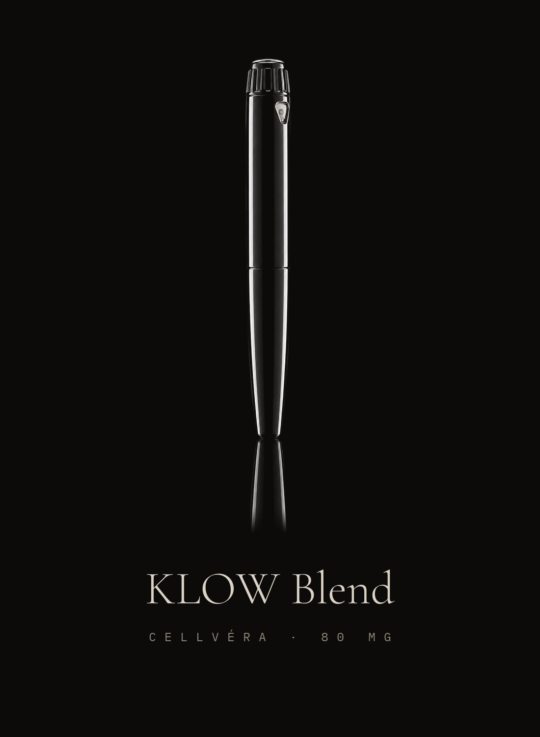 The Cellvéra injector — KLOW Blend protocol